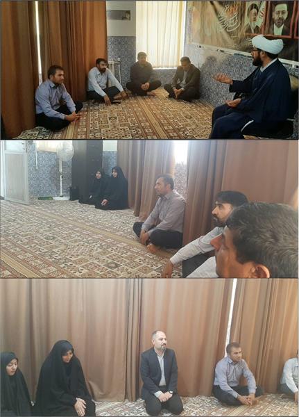 برگزاری مراسم بزرگداشت شهدای خدمت در اداره‌ کل ارتباطات و فناوری اطلاعات استان