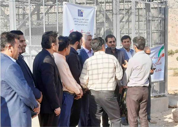 برگزاری آئین افتتاح و کلنگ زنی 4 پروژه ارتباطی به ارزش 227 میلیارد ریال در شهرستان چرام