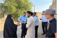 بازدید مدیرکل ارتباطات استان از محورهای مواصلاتی جنوب و روستاهای چهارمه و دره لبک جهت بررسی مشکلات ارتباطی