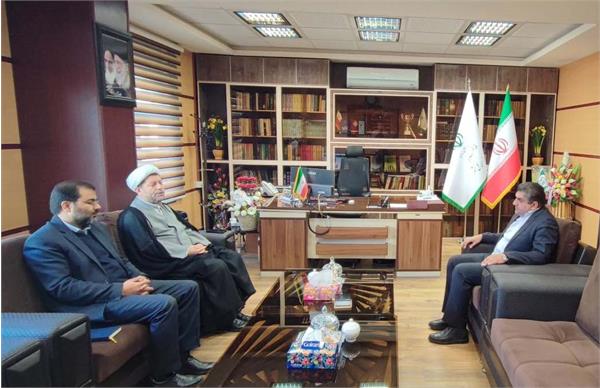 دیدار نماینده وزیر ارتباطات و مسئول هماهنگی هیئت های رسیدگی به تخلفات اداری وزارت ارتباطات با بازرس کل استان