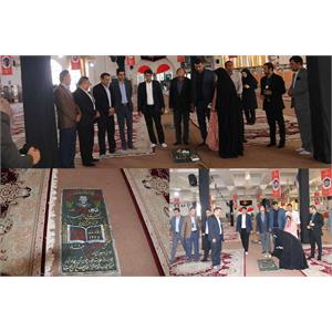 آیین معنوی غبارروبی مزار مطهر شهدا