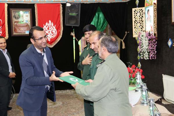 تقدیر فرمانده سپاه فتح کهگیلویه و بویراحمد از اداره کل ارتباطات و فناوری اطلاعات استان