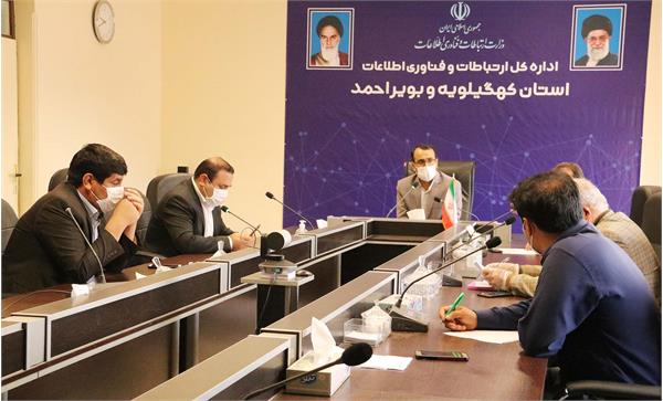 پیشرفت 98 درصدی عملیات فیبر نوری مسیر یاسوج به مال خلیفه
