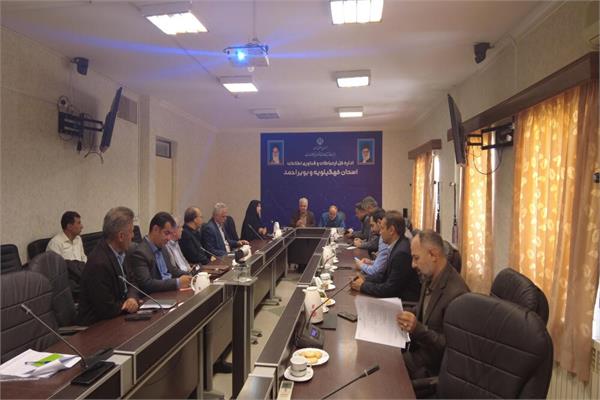 نشست کارگروه سایبری و الکترونیک پدافند غیرعامل استان با حضور سردار قمی معاون بسیج و امور استان‌های سازمان پدافند غیرعامل کشور