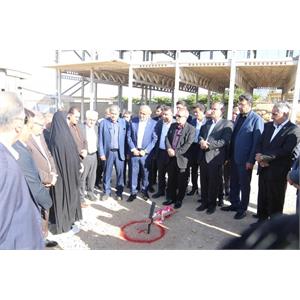 کلنگ‌زنی ساختمان اداری و مرکزی pc2 شرکت ارتباطات زیرساخت